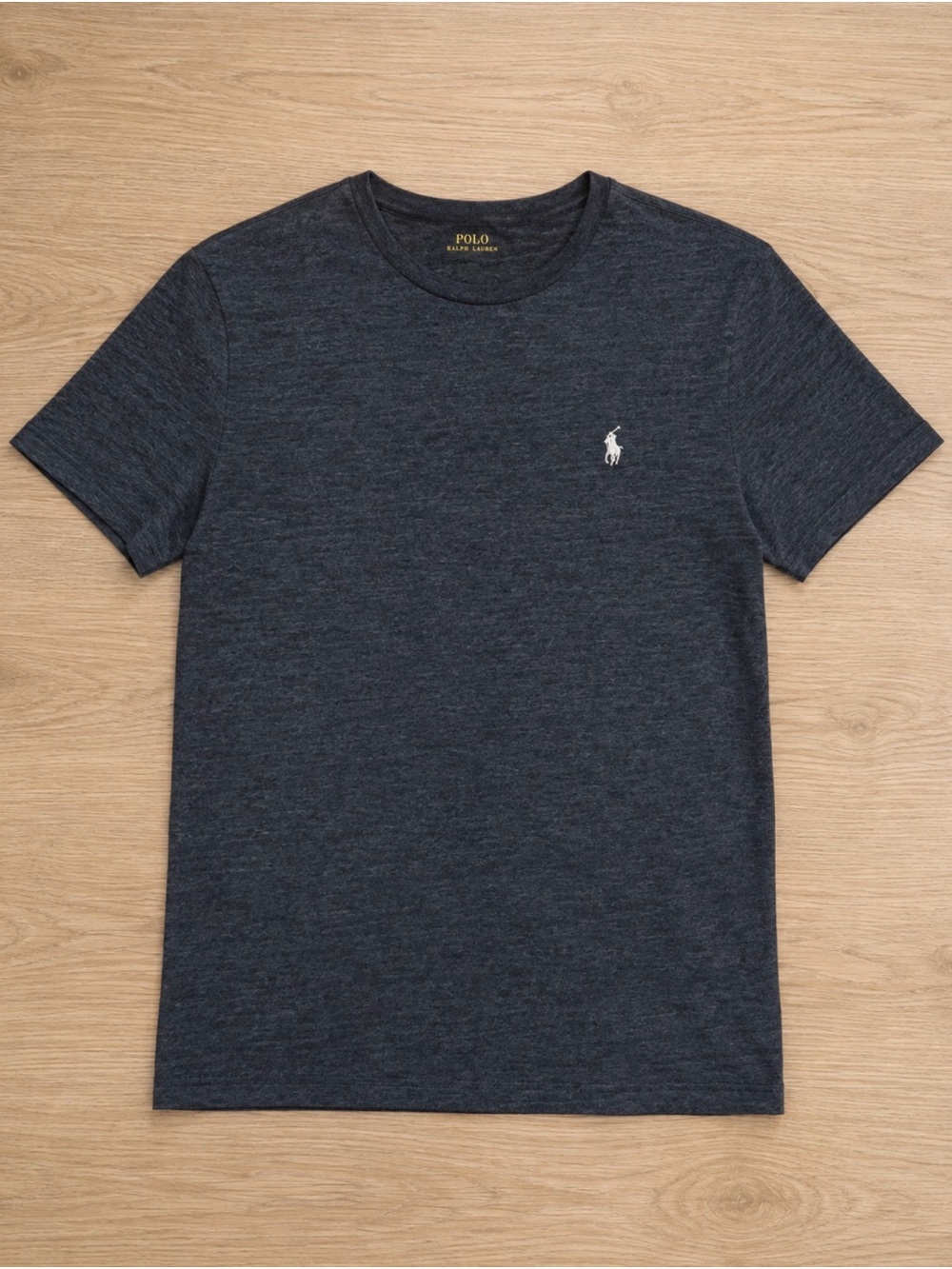 Polo by Ralph Lauren Charcoal Heather Crew Neck T-Shirt